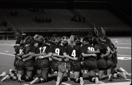 Liberty High School girls jv soccer team
