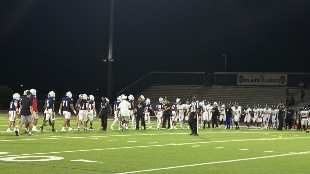 The beginning of the game 