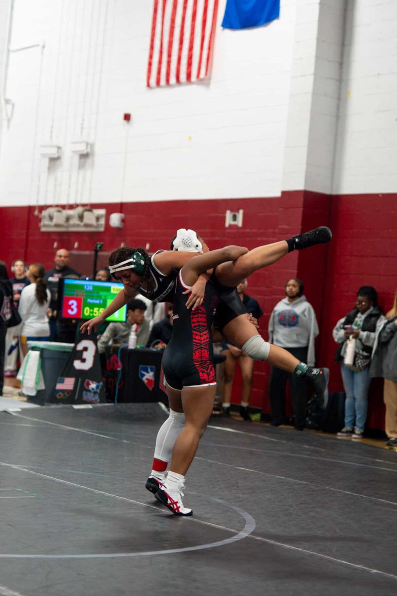 Liberty Wrestlers Fight for Every Point